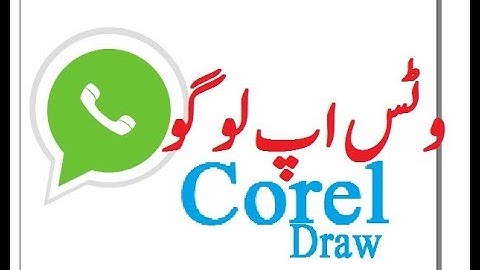 31 - CorelDraw 9 Projects - How to design and draw a WhatsApp logo in Corel - Lunar Computer College