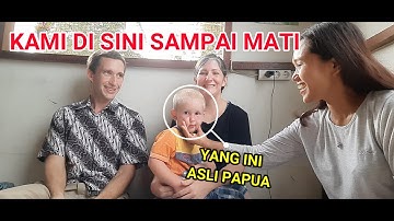 BULE AMERIKA DI PAPUA // TIDAK MAU PULANG AMERIKA