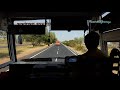 MSRTC bus | High speeds on empty highways