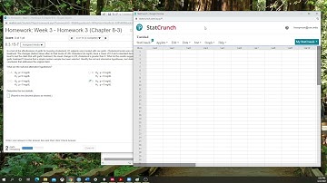 StatCrunch Tutorial: All Methods for One Sample Test