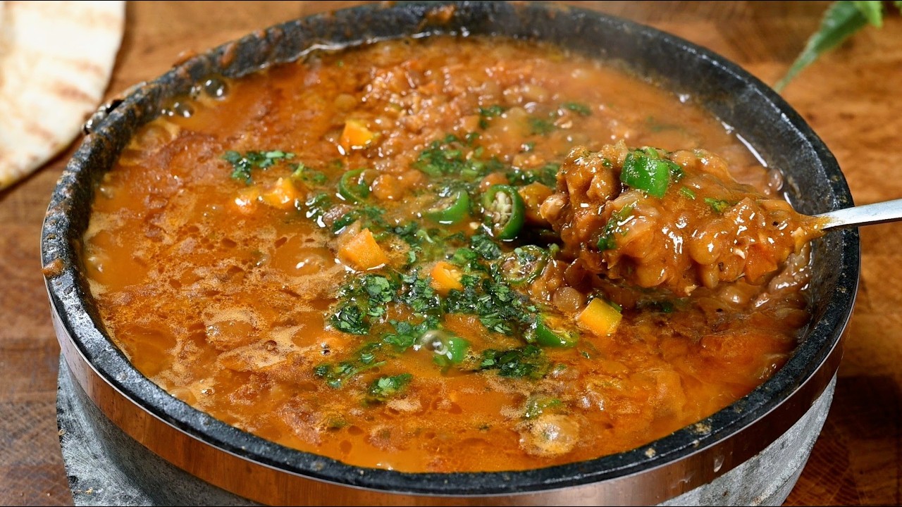 ما هو البلسن اليمنى؟ ألذ أكلة عدس شعبية ممكن تجربوها | Delicious Yemeni Lentils