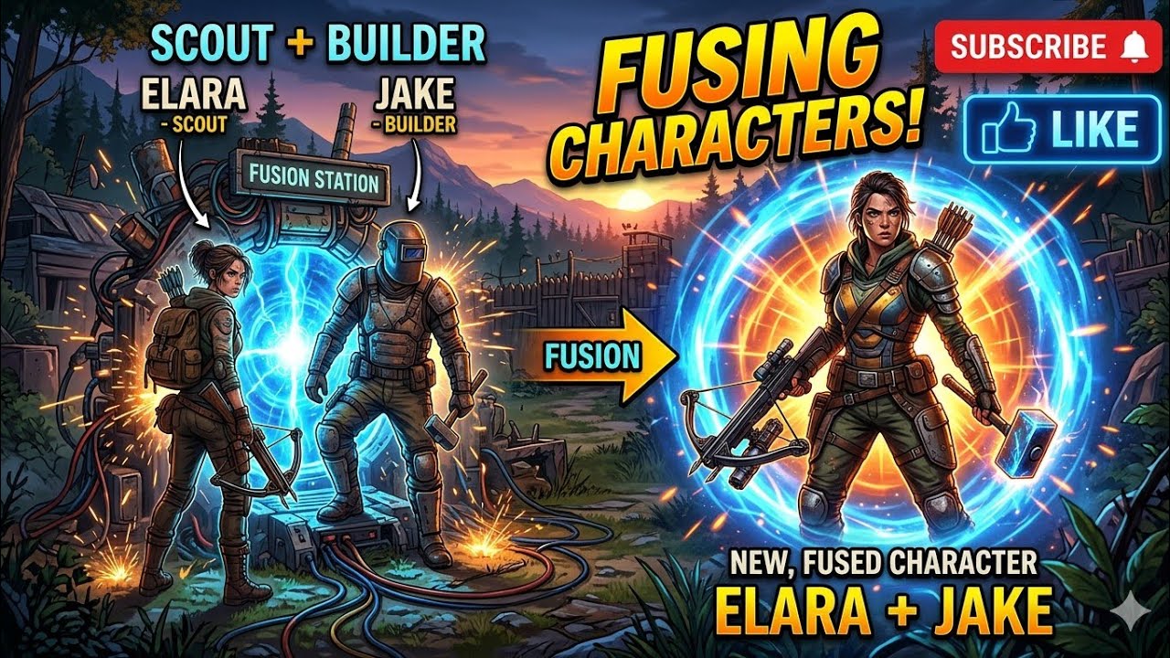 Fusing Characters in a Survival Game! - YouTube