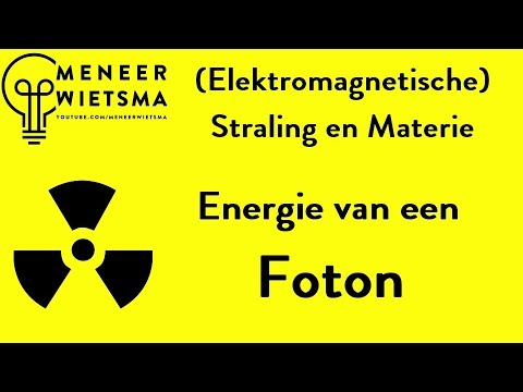 Natuurkunde uitleg (Elektromagnetische) Straling 15: Energie van een Foton