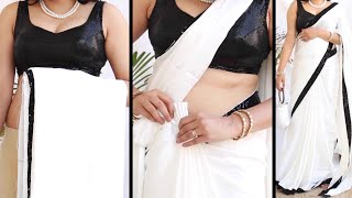 Watch How I Wore Bollywood Saree From Amazon Sari Wearing Tips Tricks