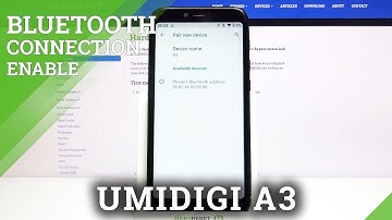UMIDIGI A3 and Devices Pairing – Bluetooth Connection