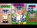 KEREM KOMİSER DOĞUMDAN ÖLÜME FUTBOL HAYATI !!😱 - Minecraft ZENGİN FAKİR HAYATI #zenginfakir