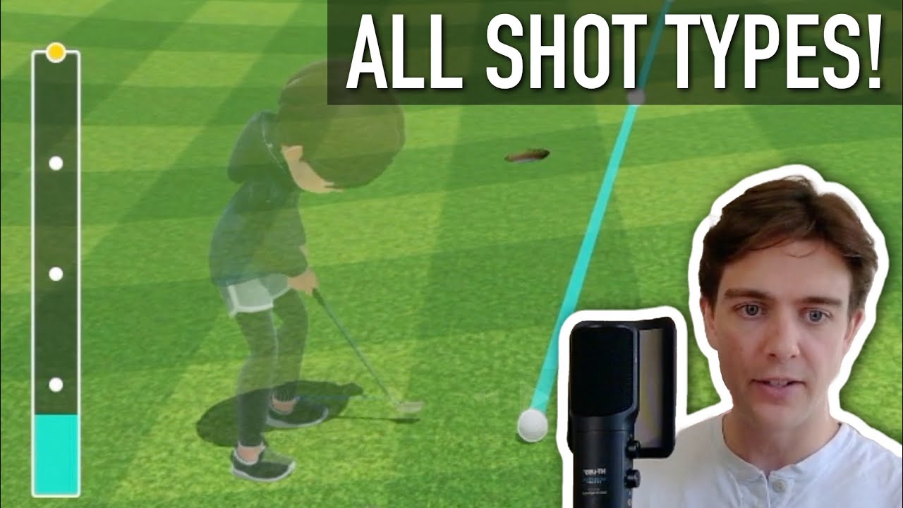 How to Hit Every Type of Shot and Putt in Switch Sports Golf!