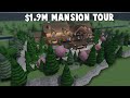 FULL TOUR OF MY $1.9M BLOXBURG LODGE MANSION