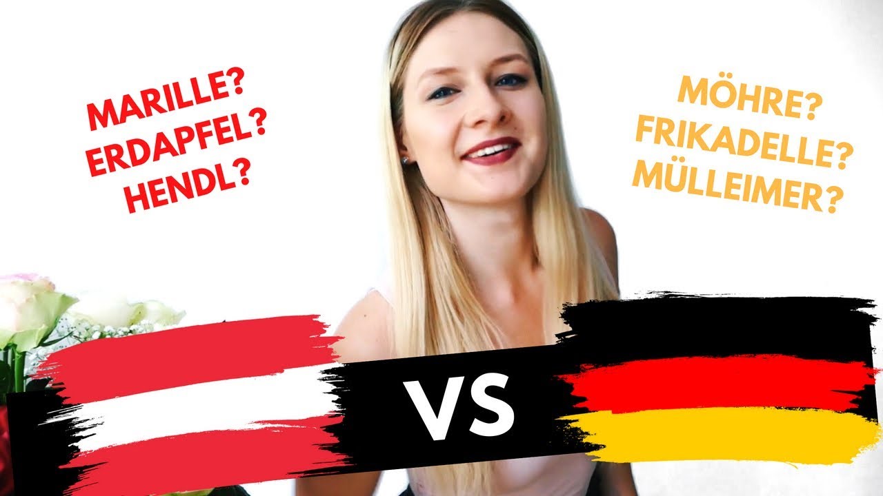 Austrian German VS German German - YouTube