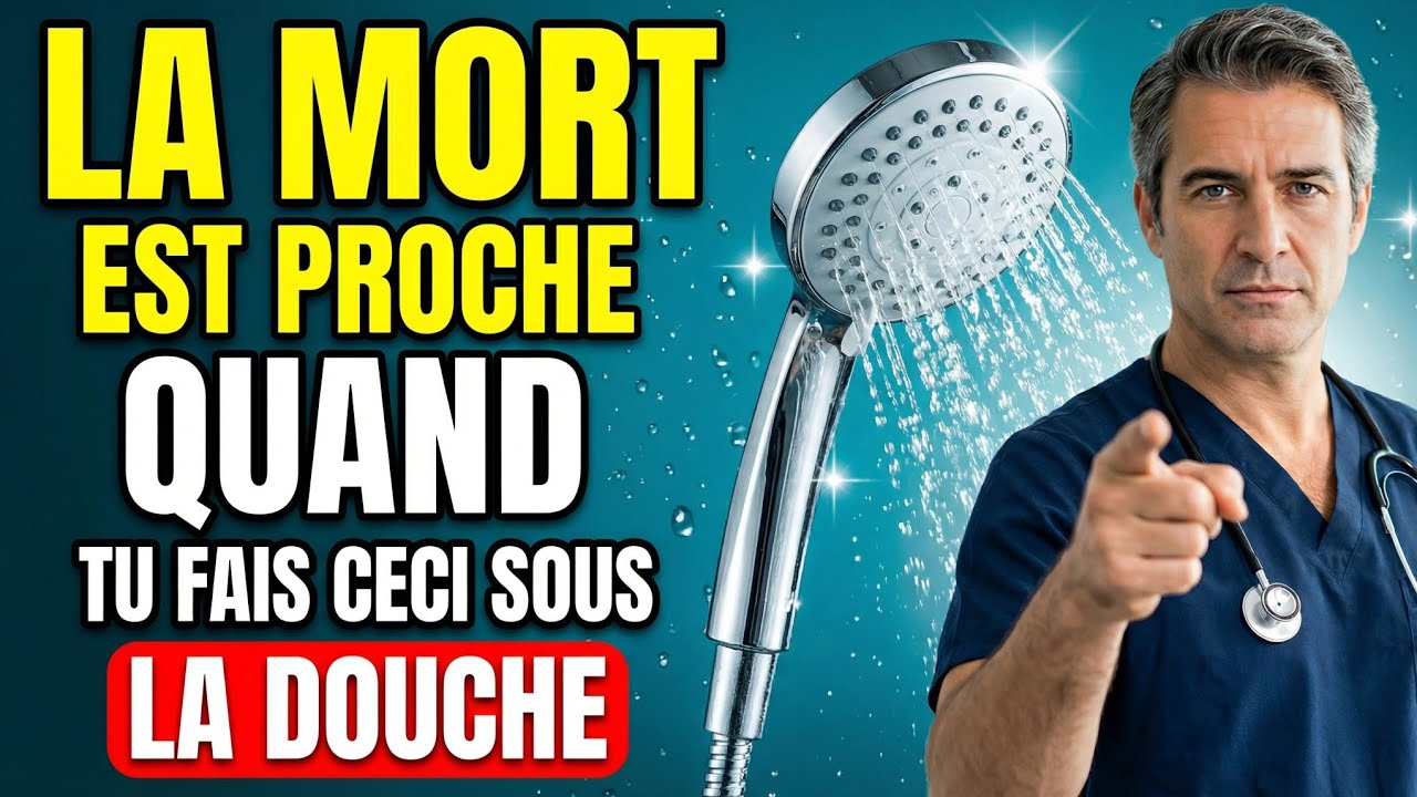 🚨 ALERTE : Ces Habitudes sous la douche provoquent des infarctus et des AVC | 80 % est évitable