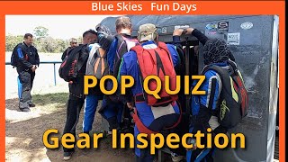 Ep 43 How to skydive pop quiz # 2 (gear Inspection)