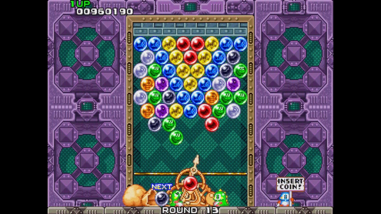 Video thumbnail — Puzzle Bobble / Bust-A-Move (Arcade, 1994) (1cc)