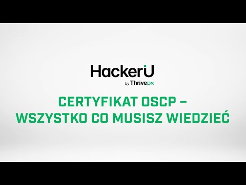 OSCP certyfikat - wszystko co musisz wiedzieć | HackerU