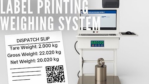 Revolutionize Dispatch with Label Printing Weighing Scale | Full Software Demo  + Benefits