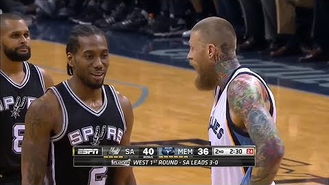 Chris "Birdman" Andersen Did The Impossible... He Made Kawhi Leonard Laugh🤣
