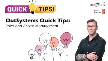 OutSystems Quick Tips: Roles and Access Management in OutSystems  [Did you know]