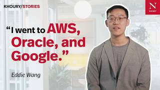Eddie found a career in computer science | Khoury Stories