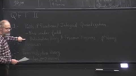 Quantum Field Theory II PSI | Lecture 1: Introduction to Path Integral Formulation
