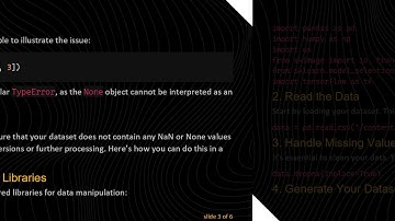 Resolving the TypeError Issue in Deep Learning Data Processing with Python