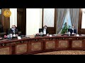رئيس الوزراء يستعرض مخطط انشاء مدينة الذهب رئيس الوزراء يستعرض مخطط انشاء مدينة الذهب