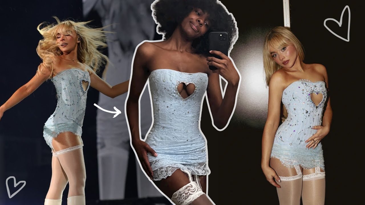 sewing sabrina carpenter's heart cutout corset dress sewing sabrina carpenter's heart cutout corset dress