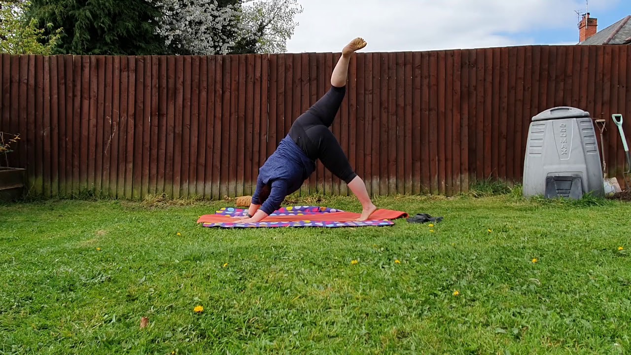 Garden Yoga 130420 YouTube