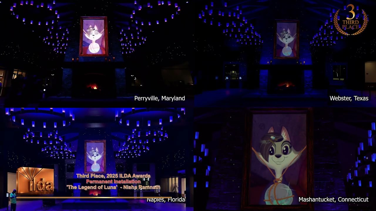 2025 ILDA Awards, Third Place, Permanent Installation