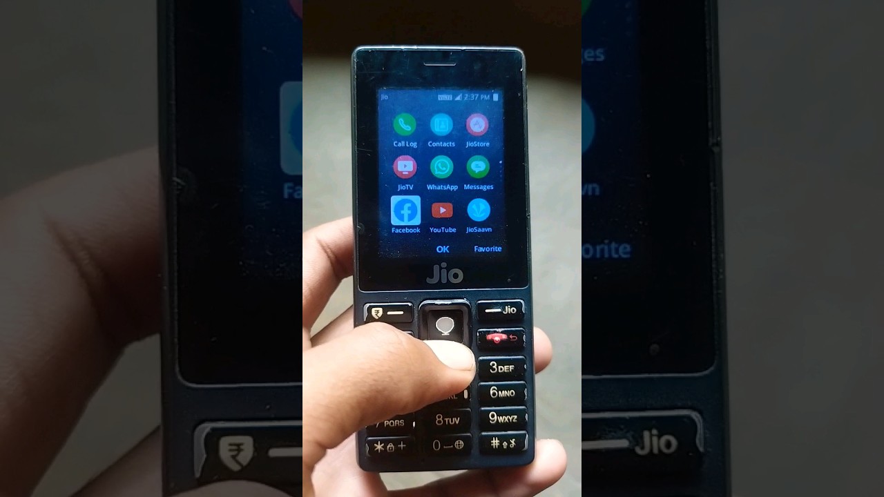 Jio F220B | Keypad Phone | File Manager On 