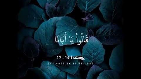 سورة يوسف آية 16 - 17 بصوت هادئ