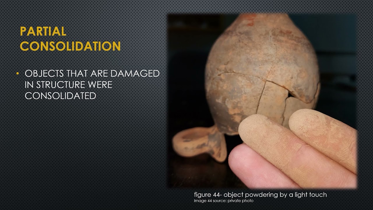 Conserving pottery from Kopila – The city of the dead above field of life