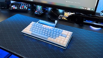 KBD75 v3.1 Sound Test | Brass Plate | SP-Star Meteor Whites (Re-test)