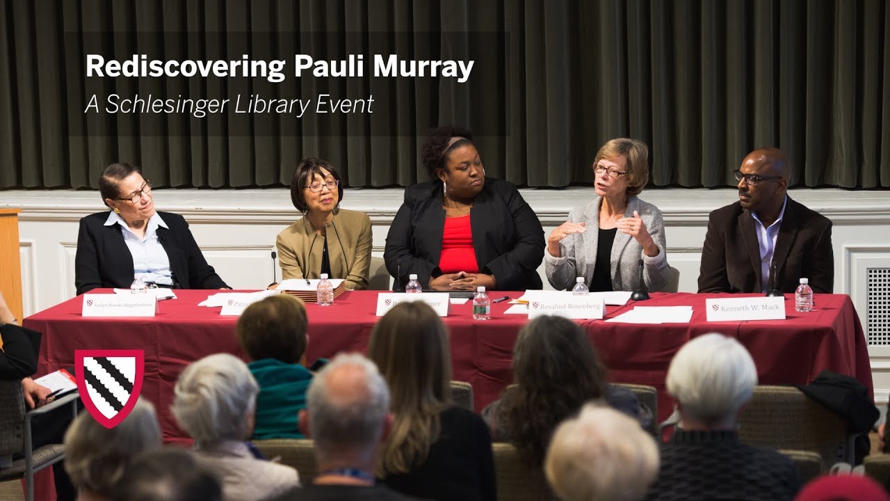 Rediscovering Pauli Murray || Radcliffe Institute
