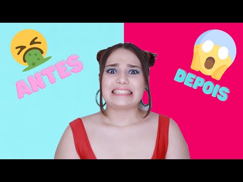 COMO EU ME MAQUIAVA ANTES VS AGORA ! *inacreditavel*