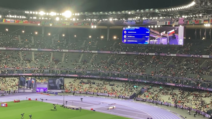 Parisオリンピック2024 女子やり投げ表彰式