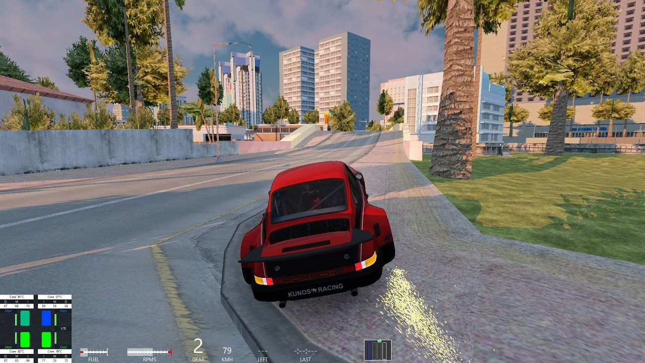 Assetto Corsa - GTA Vice City - Vice Street Racer 5 - Porsche 911 Carrera RSR 3.0