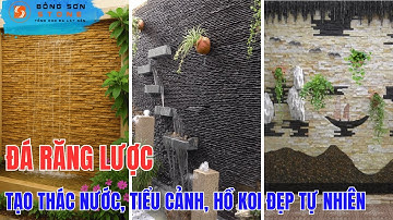 Ứng Dụng Đá Răng Lược – Bí Quyết Tạo Thác Nước, Tiểu Cảnh, Hồ Koi Đẹp Tự Nhiên