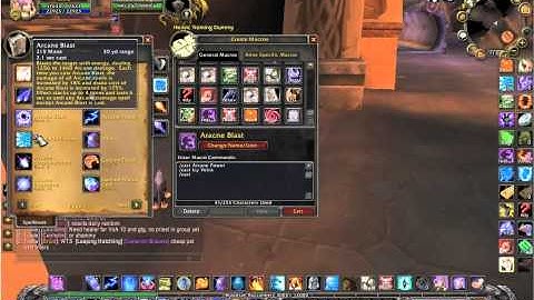 Mage Macro Making, and basic rotation