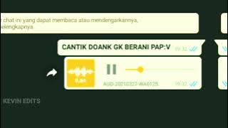 PRESET AM💌CHAT WA||CANTIK DOANK GK BERANI PAP:V😂