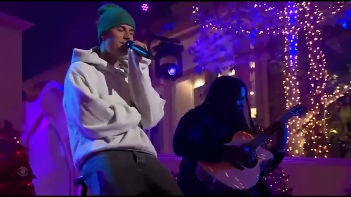 Justin Bieber  "MISTLETOE" full performance 2021