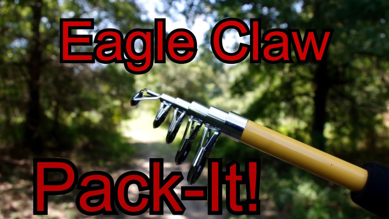 Eagle Claw Pack-It Telescopic Spinning Rod & Reel Combo