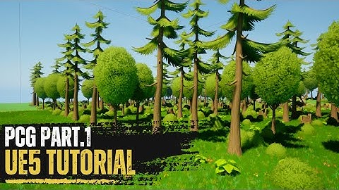 UE5 Tutorials - PCG Part.1