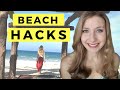 How to keep your stuff safe while you swim | Beach Hacks for Solo Travelers