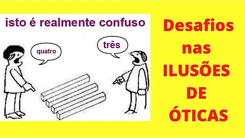 Como acontece a ilusão óptica de uma figura estática parecer que está em movimento?