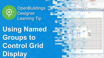 Using Named Groups to Control Grid Display