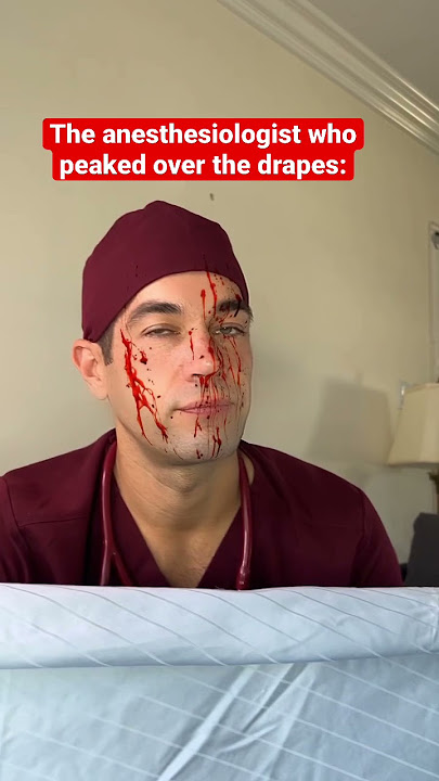 Surgeon vs anesthesia