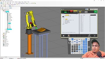 Tutorial de Fanuc Roboguide 8. Registros de posición (valores relativos y absolutos)