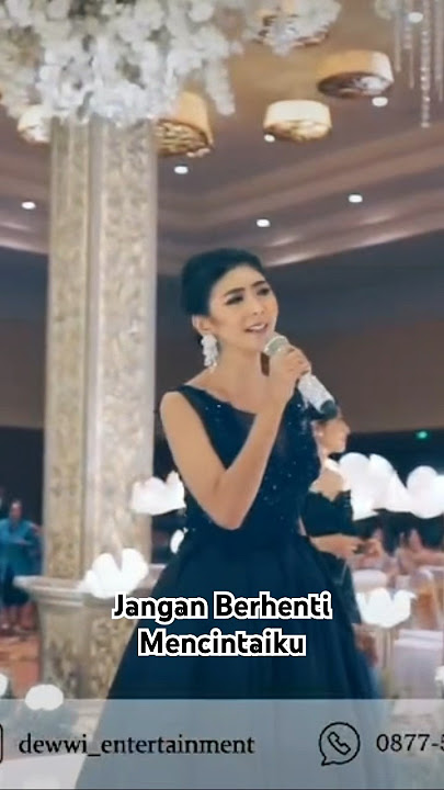 Ternyata begini lagu TTDJ jangan berhenti Mencintaiku di wedding  #wedding #dewwimusicentertainment