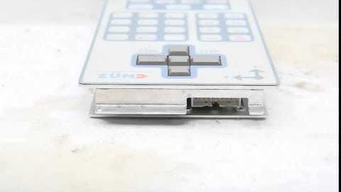 Zünd - Keyboard with Display of Eurolaser M-800 Repaired at Synchronics