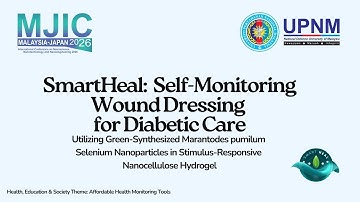 SmartHeal: Self-Monitoring Wound Dressing for Diabetic Care (MJIC2026)