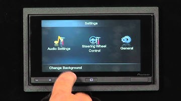 FAQ  AppRadio  Background Settings
